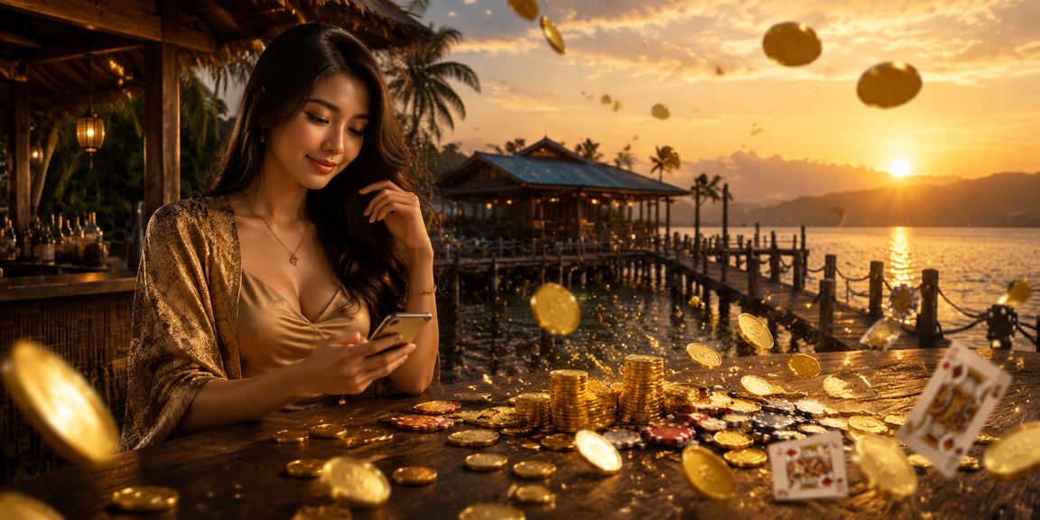 Pemain Malaysia membaca terma platform g7x sebelum bermain poker dalam talian